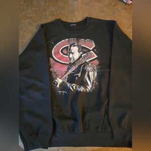 Montreal Canadiens sweatshirt featuring Negan from the Walking Dead